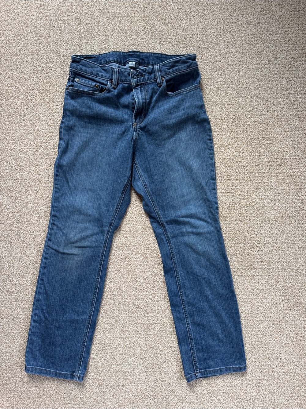 L.L. Bean Women’s Straight Leg Bean Flex Favorite Fir Jeans